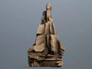 Desert rocks 3D Model