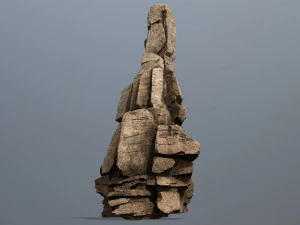 Desert rocks 3D Model