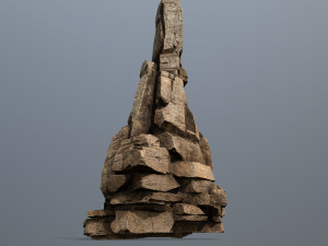Desert rocks 3D Model
