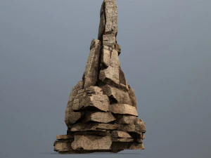 Desert rocks 3D Model