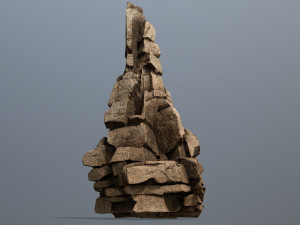 Desert rocks 3D Model
