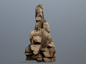 Desert rocks 3D Model