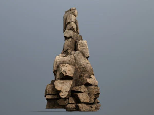 Desert rocks 3D Model