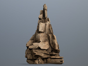 Desert rocks 3D Model