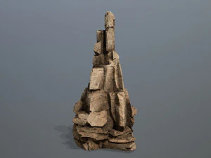 Desert rocks 3D Model