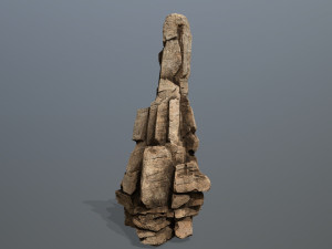 Desert rocks 3D Model