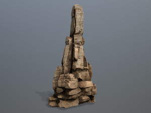 Desert rocks 3D Model