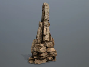 Desert rocks 3D Model