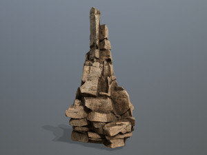 Desert rocks 3D Model
