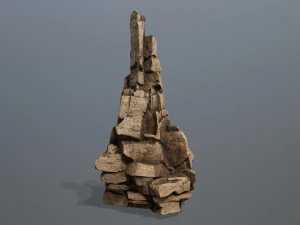 Desert rocks 3D Model