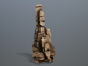 Desert rocks 3D Model