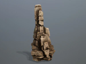 Desert rocks 3D Model
