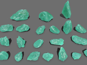 Ice rocks 3D Model