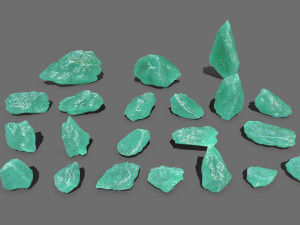 Ice rocks 3D Модель