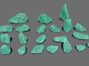 Ice rocks 3D Модель