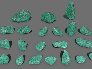 Ice rocks 3D Model