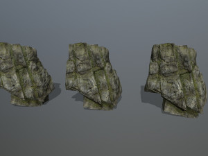 Cliff rocks 3D 模型
