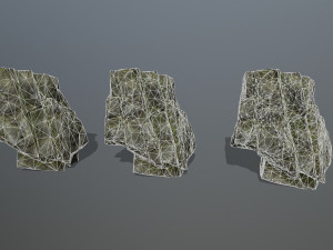Cliff rocks 3D 模型