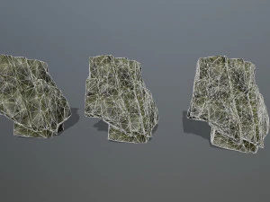 Cliff rocks 3D Model