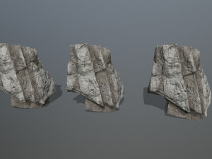 Cliff rocks Modello 3D