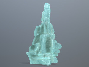 Ice rocks Model 3D