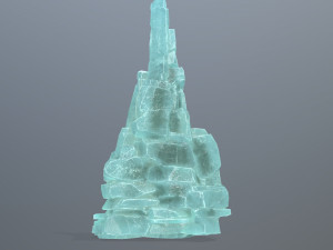 Ice rocks Model 3D