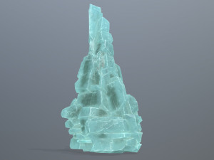 Ice rocks Model 3D
