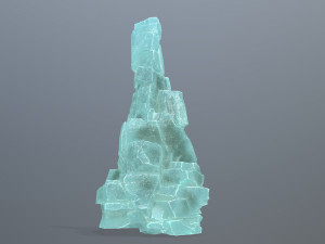 Ice rocks Model 3D