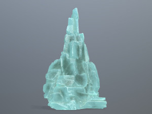 Ice rocks Model 3D