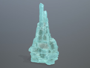 Ice rocks Model 3D
