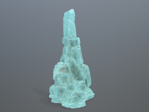 Ice rocks Model 3D