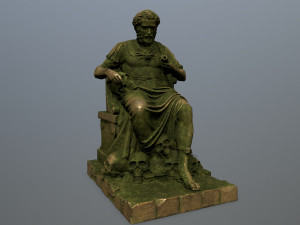 Man Statue 3D Модель