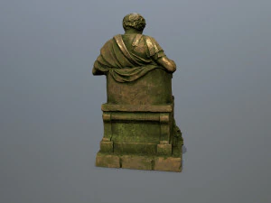 Man Statue 3D Model