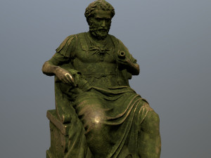 Man Statue 3D Model