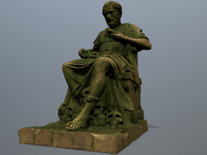 Man Statue 3D Model