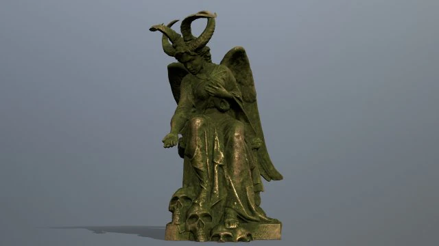 Woman Statue 3D Model .c4d .max .obj .3ds .fbx .stl .blend