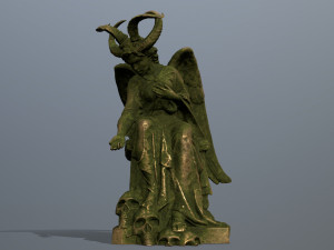 Woman Statue 3D Model