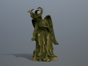 Woman Statue 3D-Modell