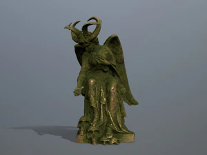Woman Statue 3D Model