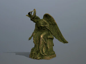 Woman Statue 3D Model