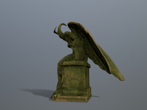Woman Statue 3D-Modell