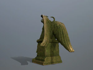 Woman Statue 3D Model