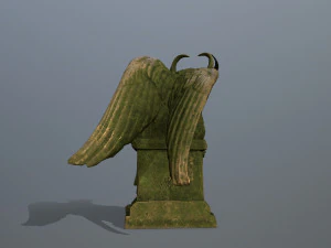 Woman Statue 3D Model