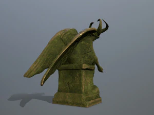 Woman Statue 3D Model