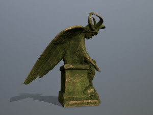 Woman Statue 3D-Modell
