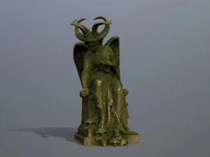 Woman Statue 3D Model