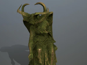Woman Statue 3D Model