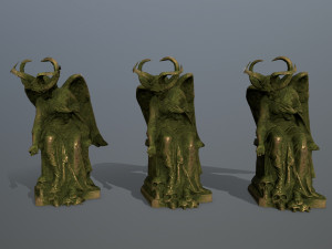 Woman Statue 3D-Modell