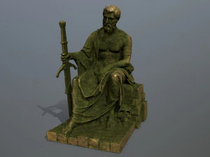 Statue 3D Modell