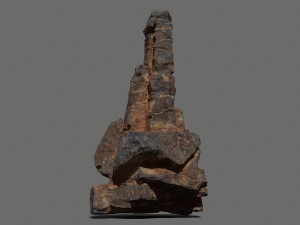 Desert rocks Modèle 3D
